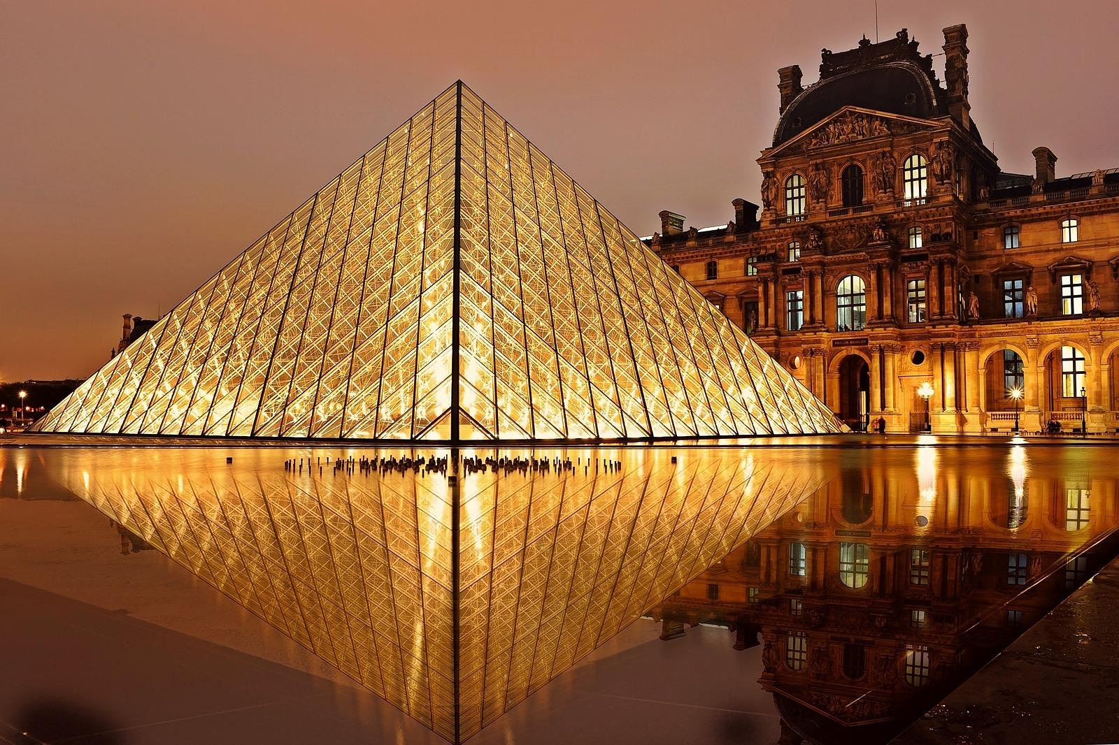 Paris at twilight